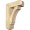 Ekena Millwork Imperial Craftsman Rough Sawn Bracket w/ Offset Brace, Douglas Fir, 8"W x 24"D x 32"H BKT0806X24X32IMP04RDF - alternate 1